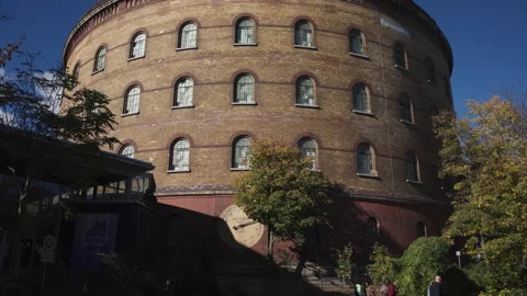 Leipzig, Germany - 2 nov 2025 View on the so-called Panometer. Stock-Footage 324867166