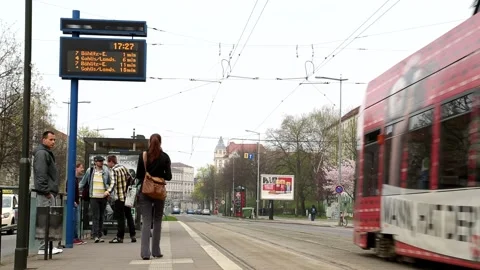Leipzig, Germany - city scenes sequence Video stock 258997774