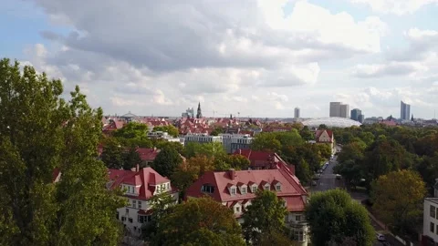Leipzig, Germany - Gohliser Schl sschen Stock Footage 229247105