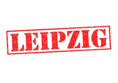 LEIPZIG Illustrazione stock