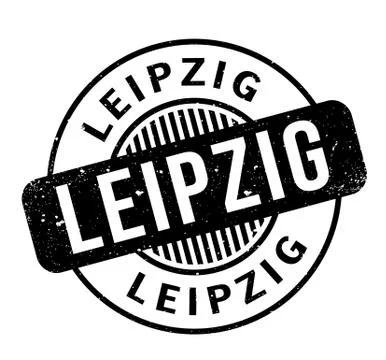 Leipzig rubber stamp Stock Illustration
