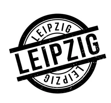 Leipzig rubber stamp Stock Illustration