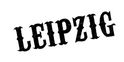 Leipzig rubber stamp Stock Illustration