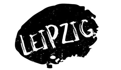 Leipzig rubber stamp Stock Illustration