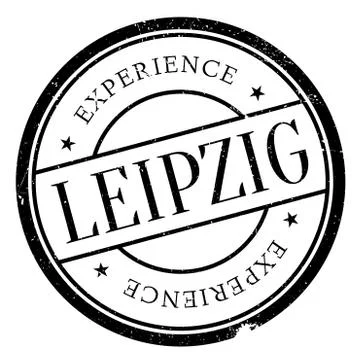 Leipzig stamp rubber grunge Ilustración de archivo