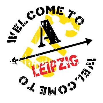 Leipzig stamp rubber grunge イラスト素材