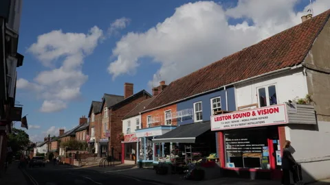 Leiston High Street Stock Footage 209155061