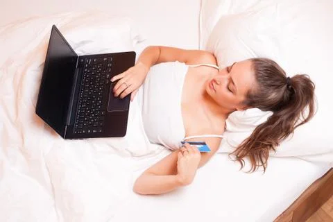 Leisure browsing. Stock Photos