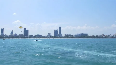 Leisure by playing umbrellas Stock-Footage 77904247