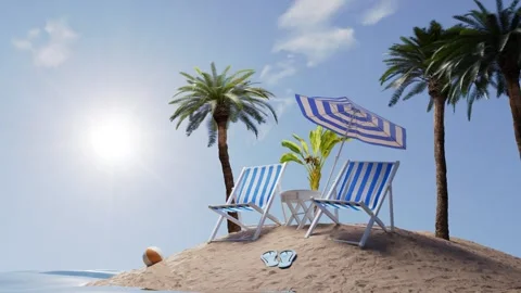 Leisure in summer vacation Stock Footage 263230211