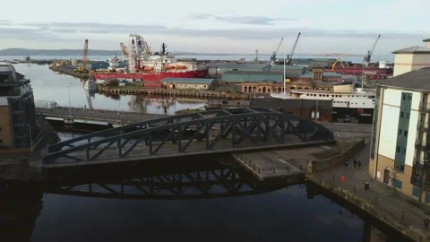 Leith docks Stock Footage 150275210