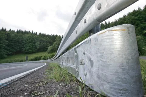 Leitplanke Stock Photos