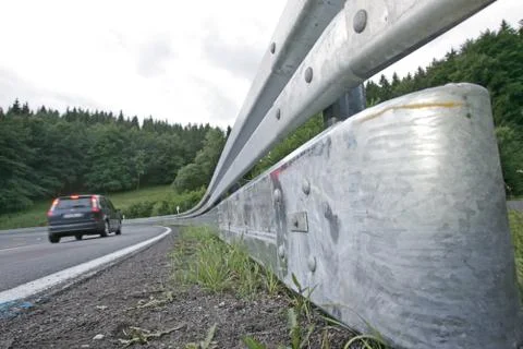 Leitplanke Stock Photos