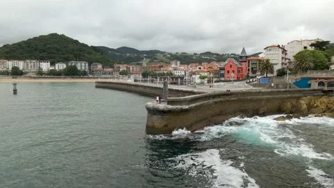Lekeitio harbor Video stock 198143890