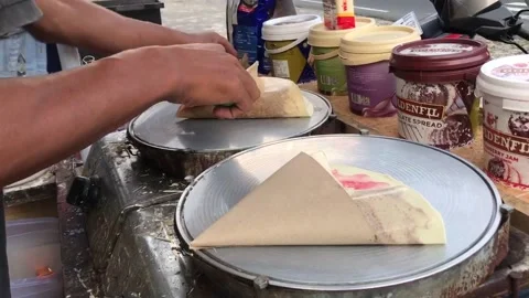 Leker is one of the most popular snacks in Indonesia. Stock Footage 236428735