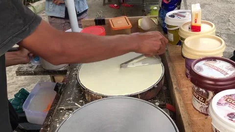 Leker is one of the most popular snacks in Indonesia. Stock-Footage 236428748