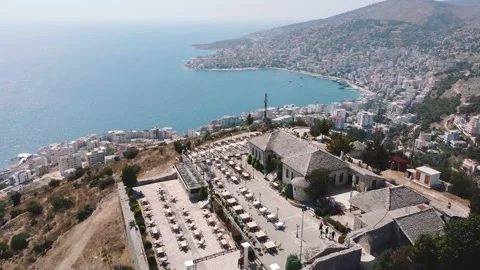 Lekursi Castle  스톡 동영상 158406074