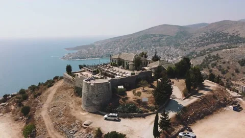 Lekursi Castle Stock Footage 158406097