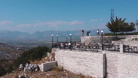 Lekursi Castle  Stock Footage 158406201