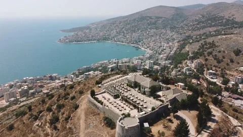 Lekursi Castle  스톡 동영상 158406423