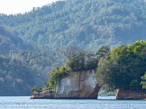 The Lembeh Strait in Inonesia Stock Photos