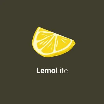 Lemolite Citrus Logo Design. Stock-Illustration