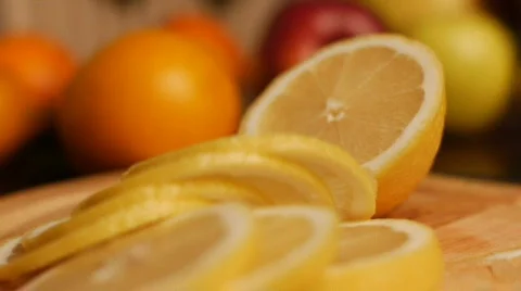 Lemon 3 Stock Footage 594353