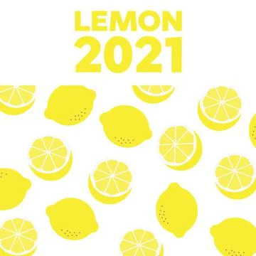 Lemon abstract fresh pattern. lemon background texture Stock Illustration
