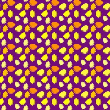 Lemon abstraction Stock Illustration