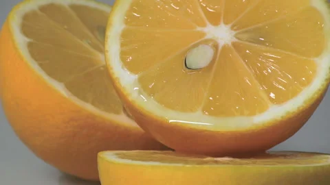 Lemon and Juice Stock Footage 327458896