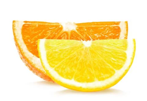 Lemon and orange Stock Photos