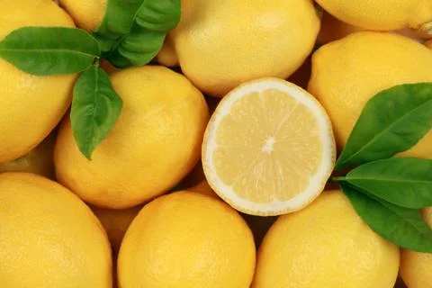 Lemon background Foto stock