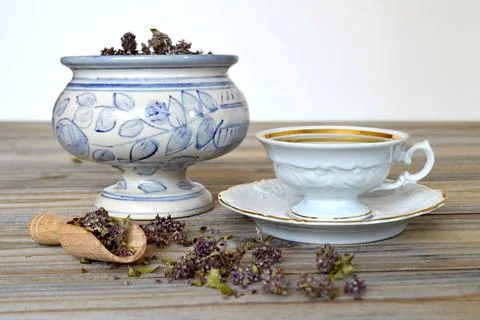 Lemon balm tea Stock Photos