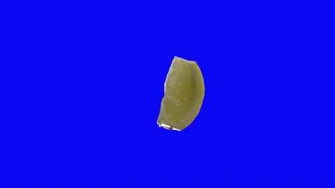 Lemon blue screen green screen 4k Stock Footage 171290211