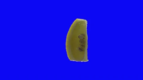 Lemon blue screen green screen 4k Stock Footage 171290246