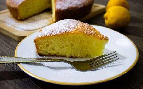 Lemon Cake Stock Photos