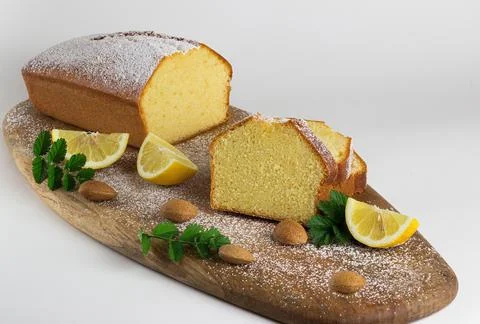 Lemon cake Stock Photos