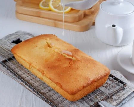 Lemon cake Stock Photos