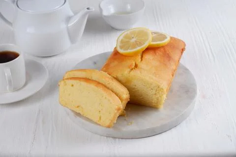 Lemon cake Stock Photos