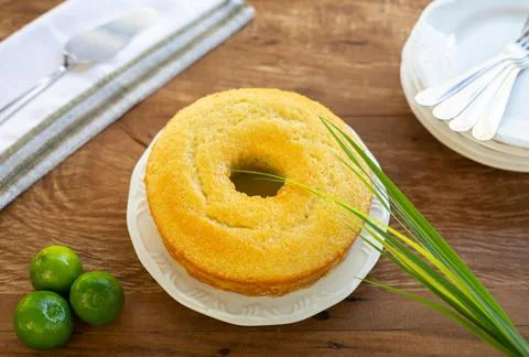 Lemon Cake Foto stock