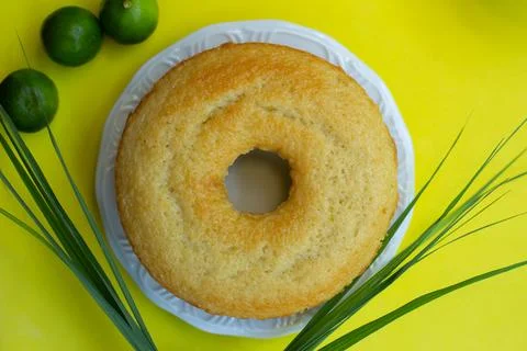 Lemon Cake Foto stock