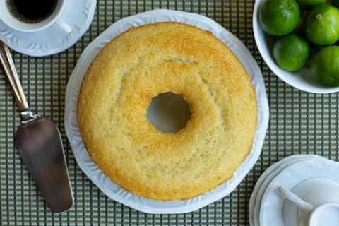 Lemon Cake Foto stock
