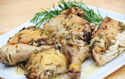 Lemon chicken Stock Photos