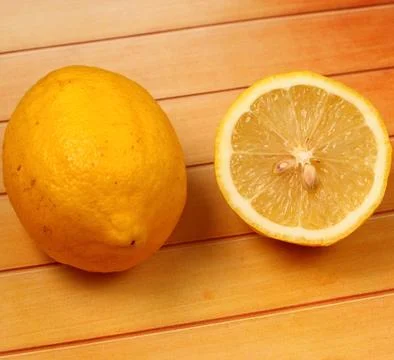 Lemon citrus fruit Stock Photos