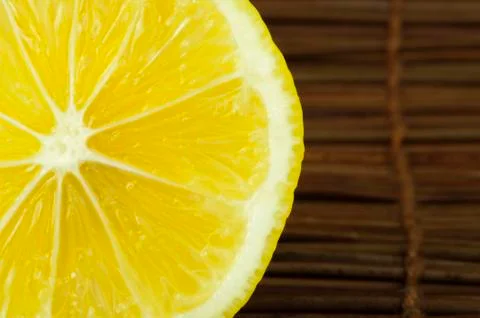 Lemon close up Stock Photos