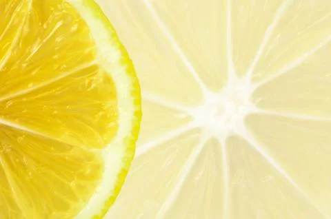 Lemon close up Stock Photos