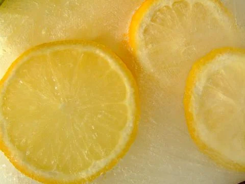Lemon close up Stock Photos