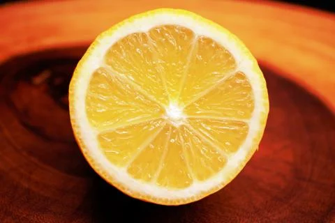 Lemon close up Stock Photos