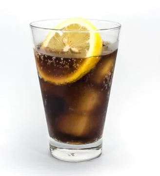 Lemon cola Stock Photos