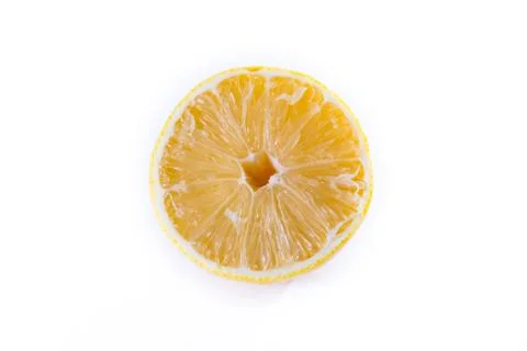 Lemon Cross Section Fruit Cut Slice Piece Texture Fresh Juicy Yellow White .. Stock Photos